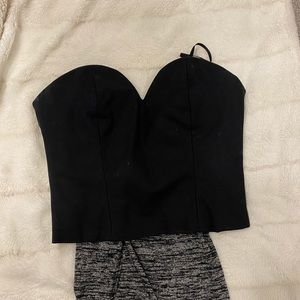 Talula sweet heart tube top.